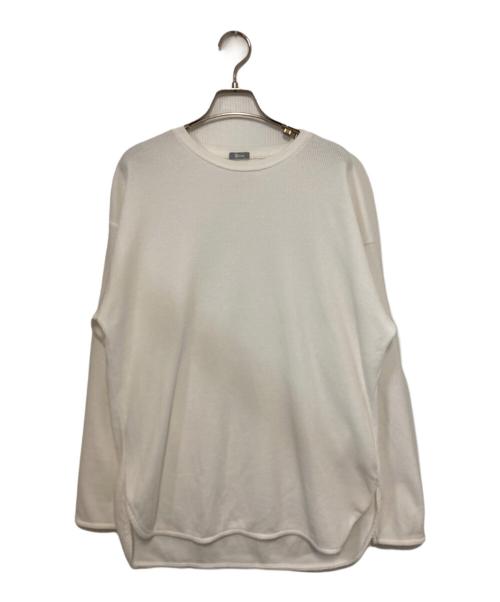 JOURNAL STANDARD relume（ジャーナルスタンダード レリューム）JOURNAL STANDARD relume (ジャーナルスタンダード レリューム) サーマルカットソー ホワイト サイズ:Ｍの古着・服飾アイテム