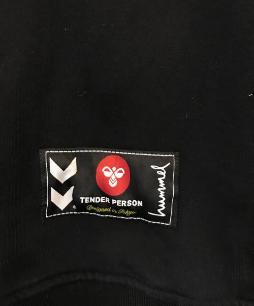 TENDER PERSON（テンダ―パーソン）TENDER PERSON (テンダ―パーソン) プルオーバーパーカー ブラック サイズ:2の古着・服飾アイテム