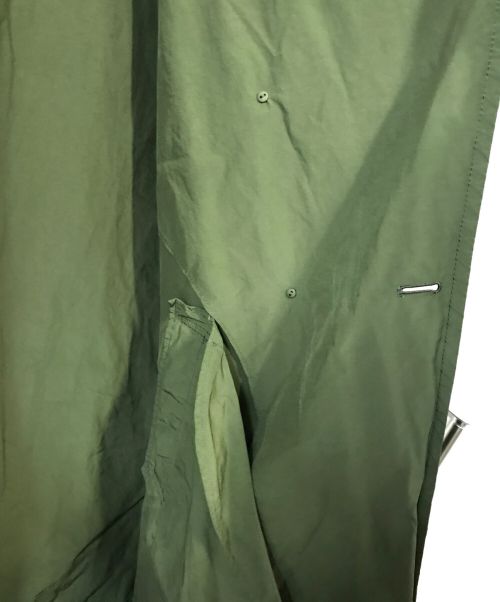 me ISSEY MIYAKE（ミーイッセイ ミヤケ）me ISSEY MIYAKE (ミーイッセイ ミヤケ) トレンチコート グリーン サイズ:Freeの古着・服飾アイテム