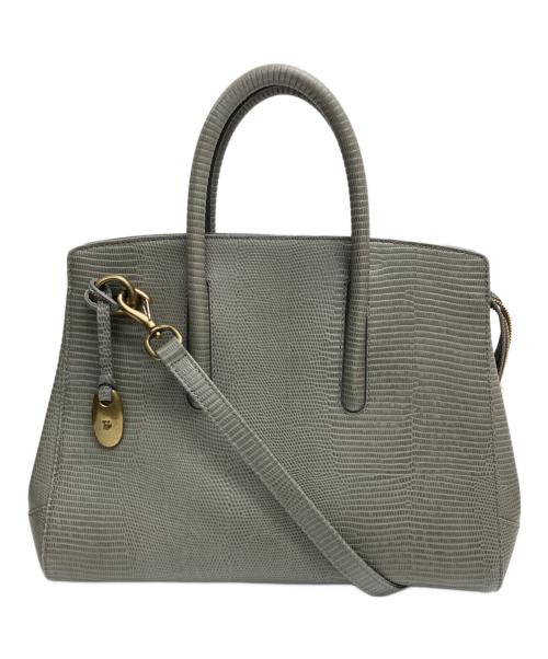 TOFF&LOADSTONE（トフアンドロードストーン）TOFF&LOADSTONE (トフアンドロードストーン) ジョリー ライトシュリンク（M） グレーの古着・服飾アイテム