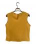 MACPHEE (マカフィー) ポリエステルコットン ノースリーブプルオーバー イエロー サイズ:S：2980円