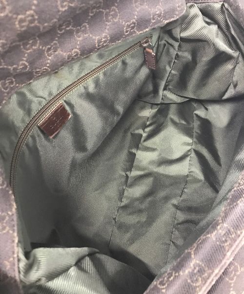 GUCCI（グッチ）GUCCI (グッチ) メッセンジャーバッグ ブラウンの古着・服飾アイテム