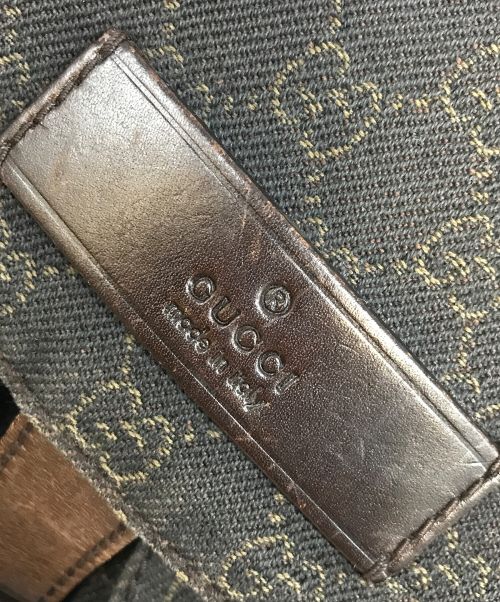 GUCCI（グッチ）GUCCI (グッチ) メッセンジャーバッグ ブラウンの古着・服飾アイテム