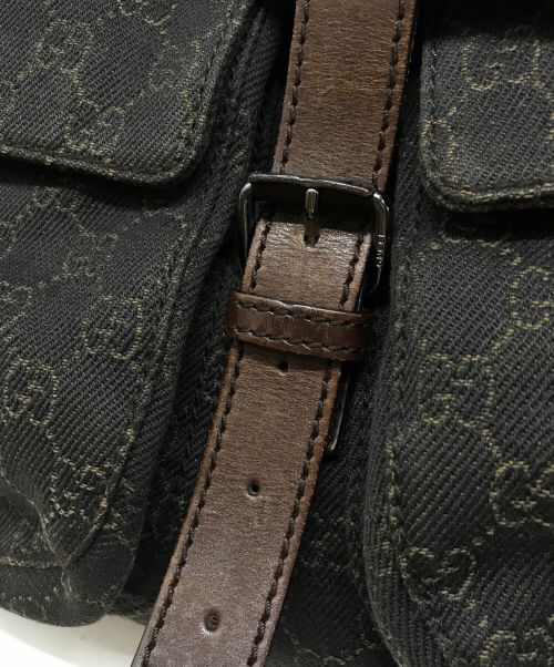 GUCCI（グッチ）GUCCI (グッチ) メッセンジャーバッグ ブラウンの古着・服飾アイテム
