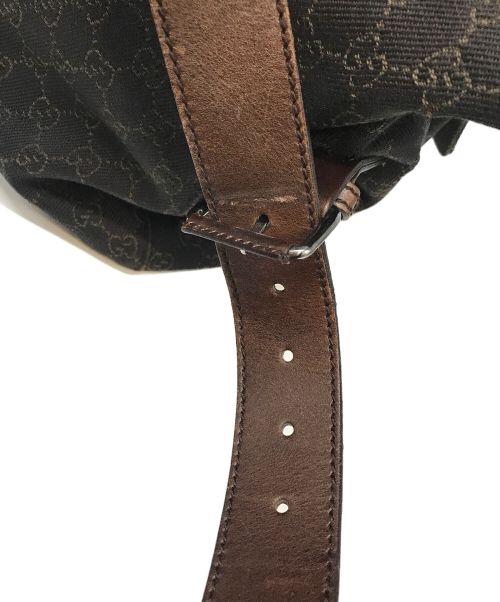 GUCCI（グッチ）GUCCI (グッチ) メッセンジャーバッグ ブラウンの古着・服飾アイテム