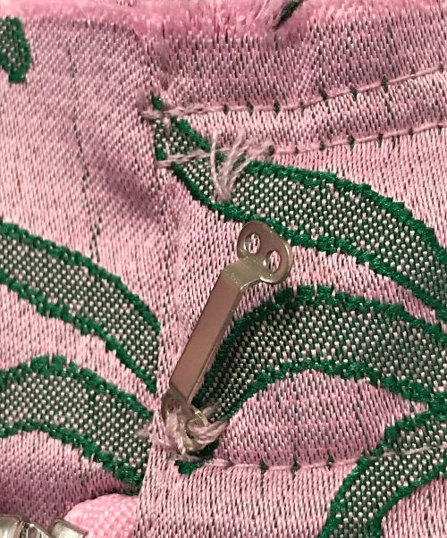 MUSUBORE（ムスボレ）MUSUBORE (ムスボレ) ワイドパンツ ピンクの古着・服飾アイテム