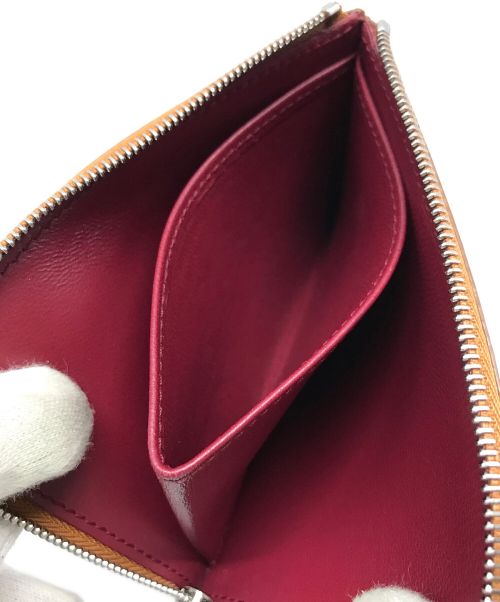 J&M DAVIDSON（ジェイ＆エム デヴィッドソン）J&M DAVIDSON (ジェイ＆エム デヴィッドソン) コインケース ブラウンの古着・服飾アイテム