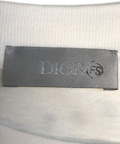 Dior（ディオール）Dior (ディオール) Jack Kerouac (ジャック ケルアック) リラックスフィットTシャツ ホワイト サイズ:XLの古着・服飾アイテム