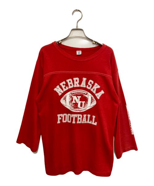 ArteX（アルテックス）ArteX (アルテックス) フットボールTシャツ レッド サイズ:Ｌの古着・服飾アイテム