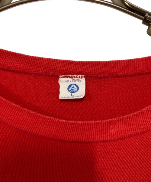 ArteX（アルテックス）ArteX (アルテックス) フットボールTシャツ レッド サイズ:Ｌの古着・服飾アイテム