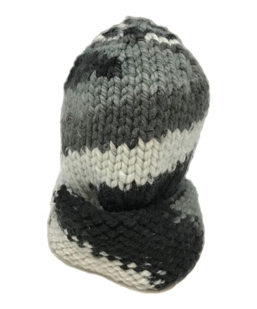 SUPREME（シュプリーム）Supreme (シュプリーム) Gradient Spacedye Beanie / グラディエント スペースダイ ビーニー グレーの古着・服飾アイテム