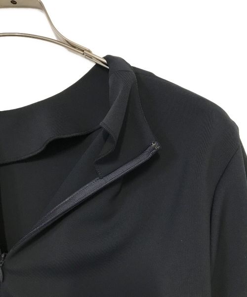 UNITED ARROWS（ユナイテッドアローズ）UNITED ARROWS (ユナイテッドアローズ) SPONGY サイド パールモチーフ ブラウス ネイビー サイズ:38の古着・服飾アイテム