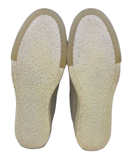 ADIEV（アデュー）ADIEV (アデュー) ボアローカットスニーカー ベージュ サイズ:42の古着・服飾アイテム