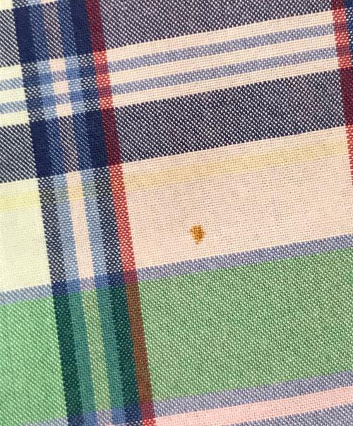 RALPH LAUREN（ラルフローレン）RALPH LAUREN (ラルフローレン) チェックシャツ ブルー×ピンク サイズ:XXLの古着・服飾アイテム