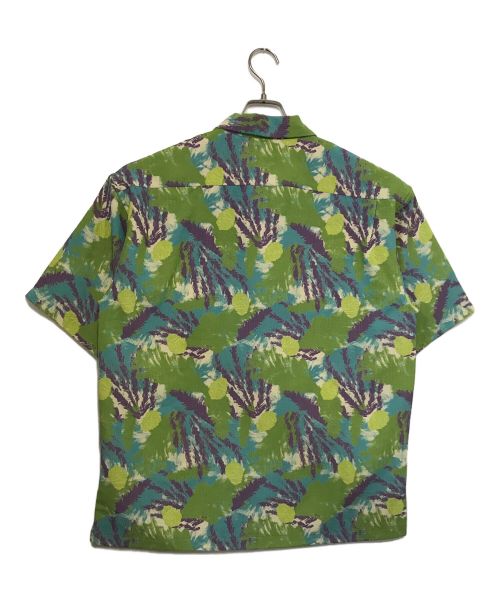 THE NORTH FACE（ザ ノース フェイス）THE NORTH FACE (ザ ノース フェイス) ショートスリーブアロハベントシャツ グリーン サイズ:Ⅼの古着・服飾アイテム