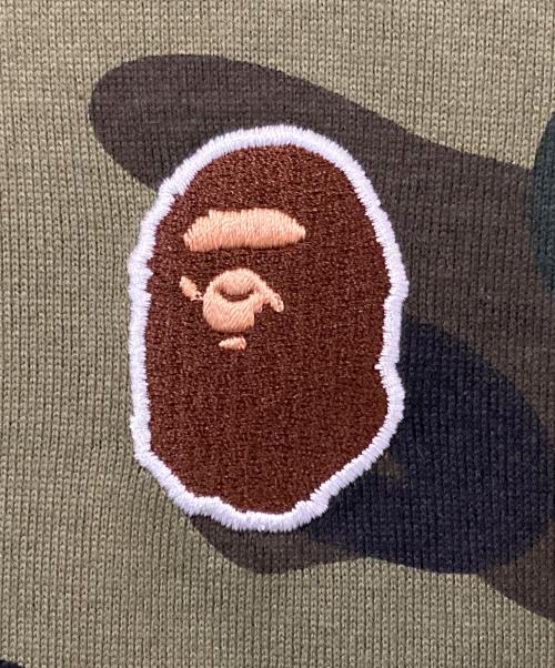 A BATHING APE（ア ベイシング エイプ）A BATHING APE (ア ベイシング エイプ) A Bathing Ape 1St Camo 1 Point Tee カーキ サイズ:Mの古着・服飾アイテム