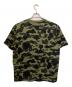 A BATHING APE (ア ベイシング エイプ) A Bathing Ape 1St Camo 1 Point Tee カーキ サイズ:M：8000円