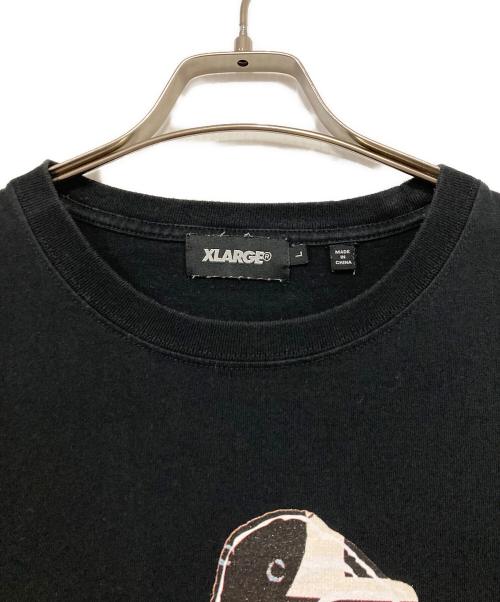 X-LARGE（エクストララージ）X-LARGE (エクストララージ) S/S TEE JAPONISM OLD OG ブラック サイズ:Ｌの古着・服飾アイテム
