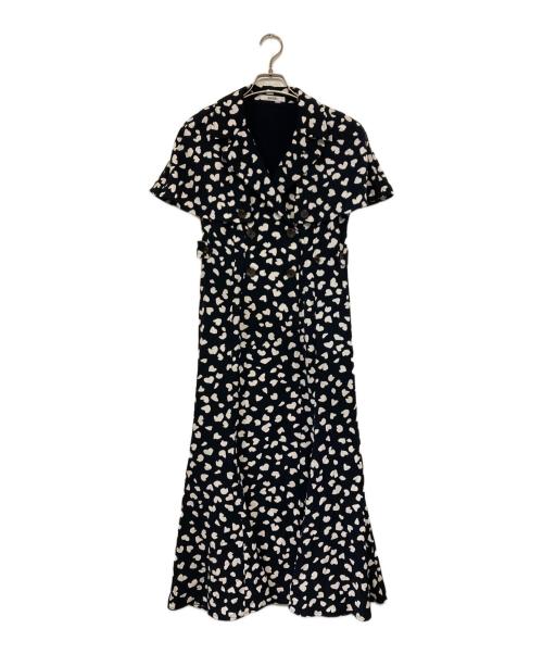 Snidel（スナイデル）Snidel (スナイデル) ケープカラートレンチワンピ ネイビーの古着・服飾アイテム