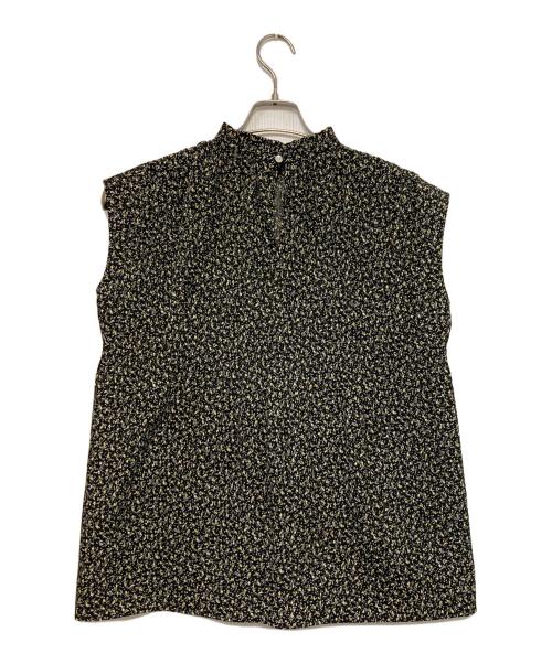 nano・universe（ナノ・ユニバース）nano・universe (ナノ・ユニバース) ブラウス ブラック サイズ:38の古着・服飾アイテム