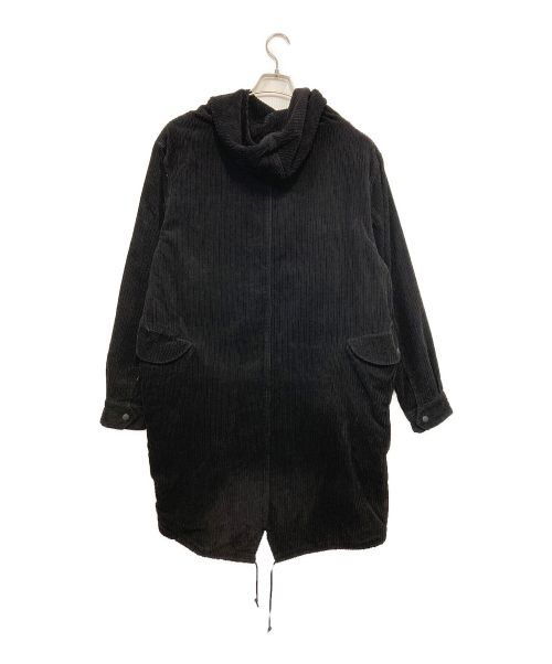 Alexander Lee Chang（アレキサンダーリーチャン）Alexander Lee Chang (アレキサンダーリーチャン) FREAKS MODS COAT CORDUROY ブラック サイズ:Ⅲの古着・服飾アイテム