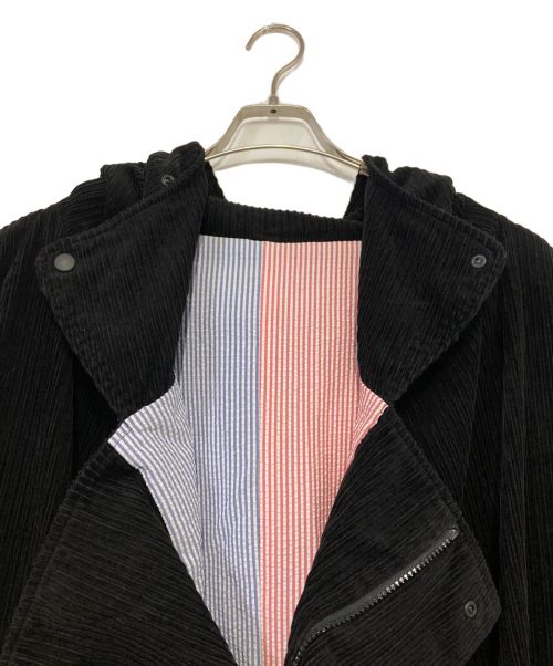 Alexander Lee Chang（アレキサンダーリーチャン）Alexander Lee Chang (アレキサンダーリーチャン) FREAKS MODS COAT CORDUROY ブラック サイズ:Ⅲの古着・服飾アイテム