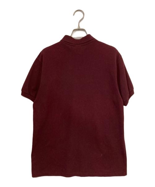 LACOSTE（ラコステ）LACOSTE (ラコステ) ポロシャツ バーガンディー サイズ:42の古着・服飾アイテム