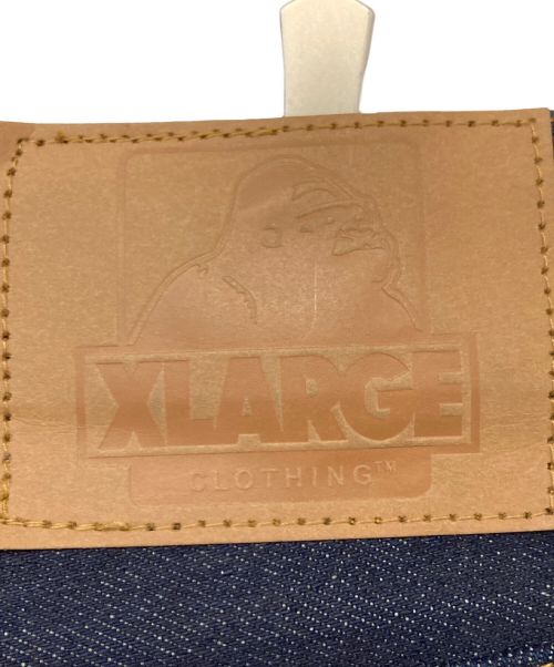 X-LARGE（エクストララージ）X-LARGE (エクストララージ) POLYGON LOGO DENIM SHORT PANTS インディゴ サイズ:32の古着・服飾アイテム