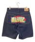 X-LARGE (エクストララージ) POLYGON LOGO DENIM SHORT PANTS インディゴ サイズ:32：6000円