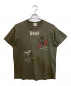 BUZZ RICKSON'Sバズリクソンズ）の古着「半袖カットソー」｜カーキ