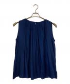UNFILOアンフィーロ）の古着「ブラウス」｜ネイビー