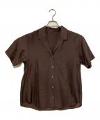 BEAUTY&YOUTHビューティーアンドユース）の古着「シャツブラウス」｜ブラウン