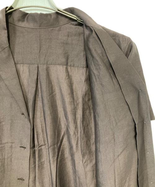 BEAUTY&YOUTH（ビューティーアンドユース）BEAUTY&YOUTH (ビューティーアンドユース) シャツブラウス ブラウン サイズ:記載なしの古着・服飾アイテム