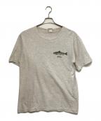 L.L.Beanエルエルビーン）の古着「FISHプリントTシャツ」｜グレー