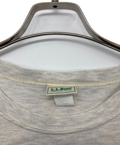 L.L.Bean（エルエルビーン）L.L.Bean (エルエルビーン) FISHプリントTシャツ グレー サイズ:MEDIUMの古着・服飾アイテム