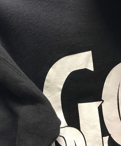 EXAMPLE（エグザンプル）EXAMPLE (エグザンプル) GOD BLESS YOUプリントパーカー ブラック サイズ:Ⅼの古着・服飾アイテム