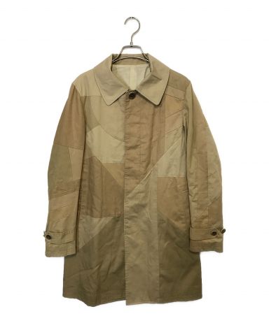 最終値下げ！ANREALAGE アンリアレイジ　パッチワークステンカラーコート 中古・古着通販】ANREALAGE (アンリアレイジ) パッチワークステン