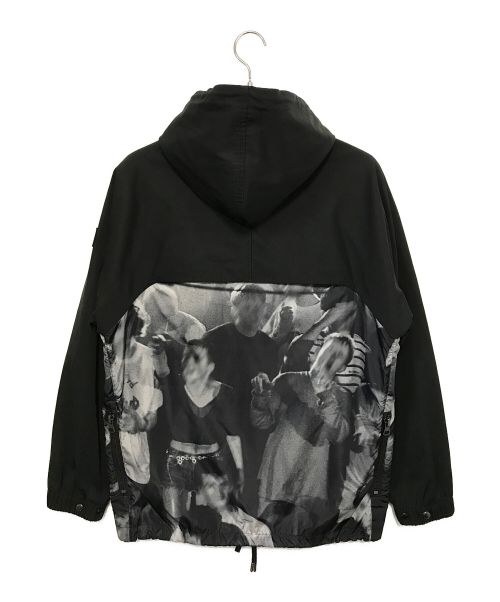 BURBERRY（バーバリー）BURBERRY (バーバリー) Rave Print Nylon Hooded Jacket ブラック サイズ:Sの古着・服飾アイテム