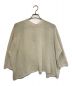 evam eva (エヴァムエヴァ) linen coil cardigan ベージュ サイズ:Ｍ：7000円