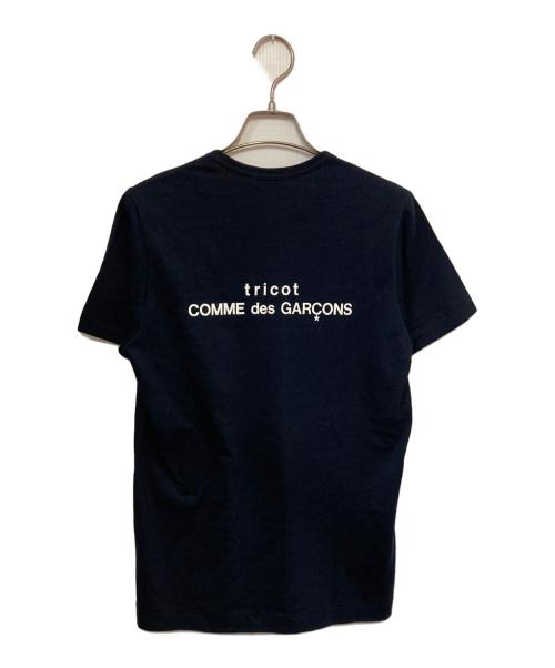 tricot COMME des GARCONS（トリココムデギャルソン）tricot COMME des GARCONS (トリココムデギャルソン) バックロゴプリントTシャツ ネイビー サイズ:不明の古着・服飾アイテム