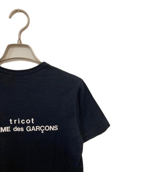 tricot COMME des GARCONS（トリココムデギャルソン）tricot COMME des GARCONS (トリココムデギャルソン) バックロゴプリントTシャツ ネイビー サイズ:不明の古着・服飾アイテム