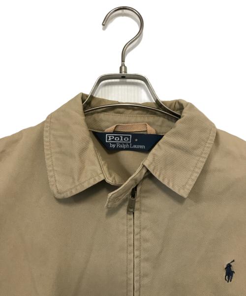 POLO RALPH LAUREN（ポロ・ラルフローレン）POLO RALPH LAUREN (ポロ・ラルフローレン) スイングトップ ベージュ サイズ:Mの古着・服飾アイテム