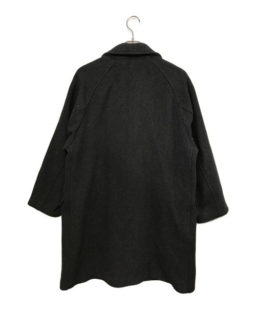 shiun（シウン）shiun (シウン) WOOL SHAWL COLLAR COAT ブラック サイズ:Sの古着・服飾アイテム