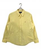 POLO RALPH LAURENポロ・ラルフローレン）の古着「長袖シャツ」｜イエロー