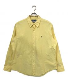POLO RALPH LAUREN（ポロ・ラルフローレン）の古着「長袖シャツ」｜イエロー