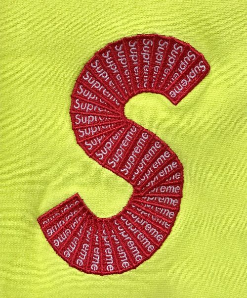 SUPREME（シュプリーム）SUPREME (シュプリーム) S Logo Hooded Sweatshirt ライム サイズ:XLの古着・服飾アイテム