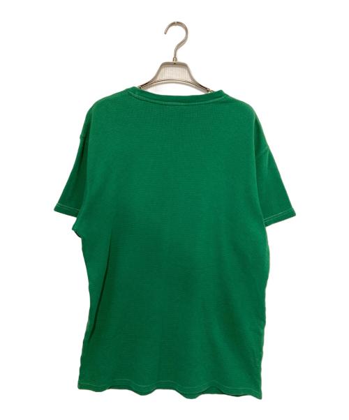 POLO RALPH LAUREN（ポロ・ラルフローレン）POLO RALPH LAUREN (ポロ・ラルフローレン) ロゴ刺繍カットソー グリーン サイズ:Ｌの古着・服飾アイテム