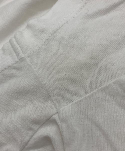 maison kitsune（メゾンキツネ）MAISON KITSUNE (メゾンキツネ) DOUBLE FOX HEAD PATCH TEE ホワイト サイズ:Sの古着・服飾アイテム