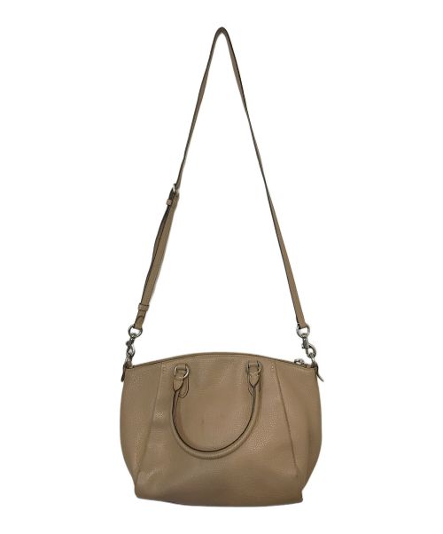 COACH（コーチ）COACH (コーチ) エリスサッチェル ベージュの古着・服飾アイテム