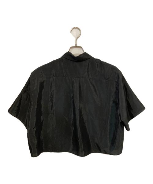 TODAYFUL（トゥデイフル）TODAYFUL (トゥデイフル) Satin Short Shirts ネイビー サイズ:FREEの古着・服飾アイテム